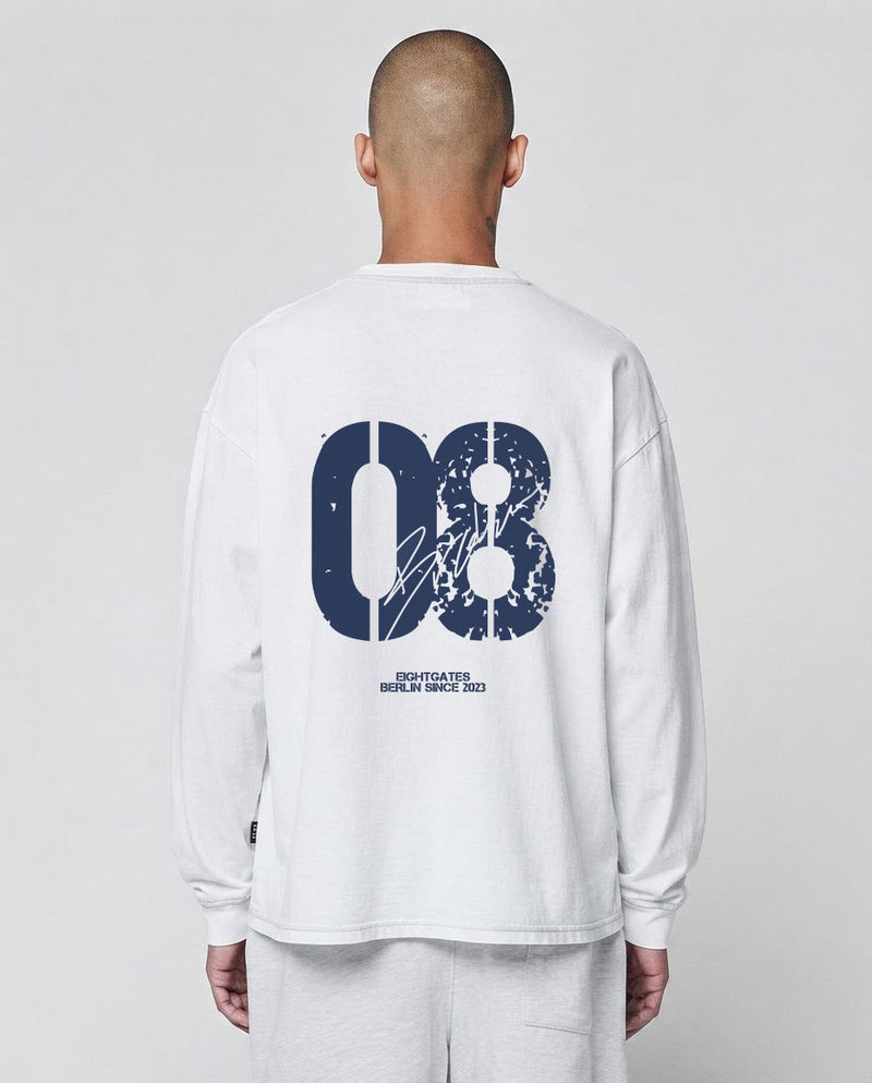 08 Longsleeve White
