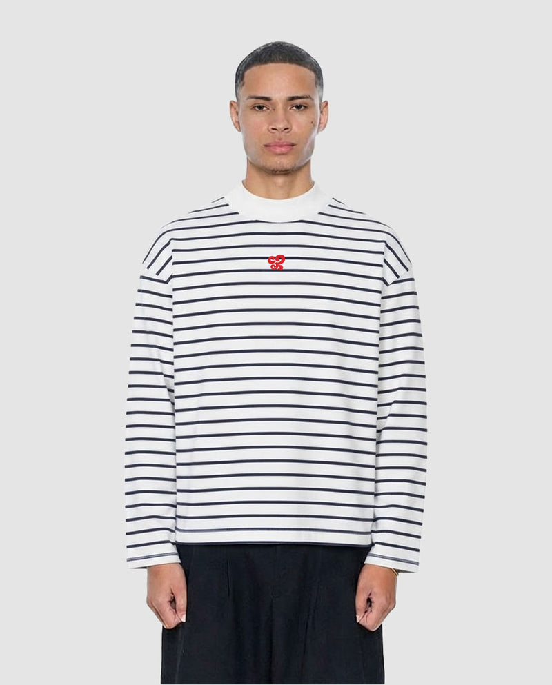 SKBD Longsleeve White / Blue